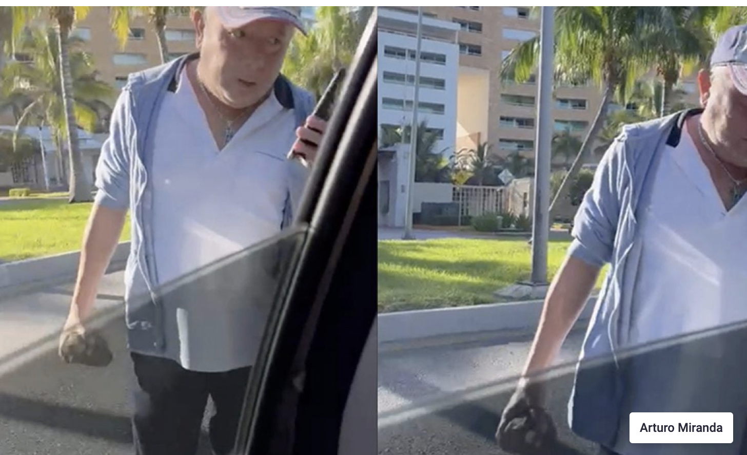 Hace unos días una operadora de Uber grabó el momento de ser agredida por un taxista