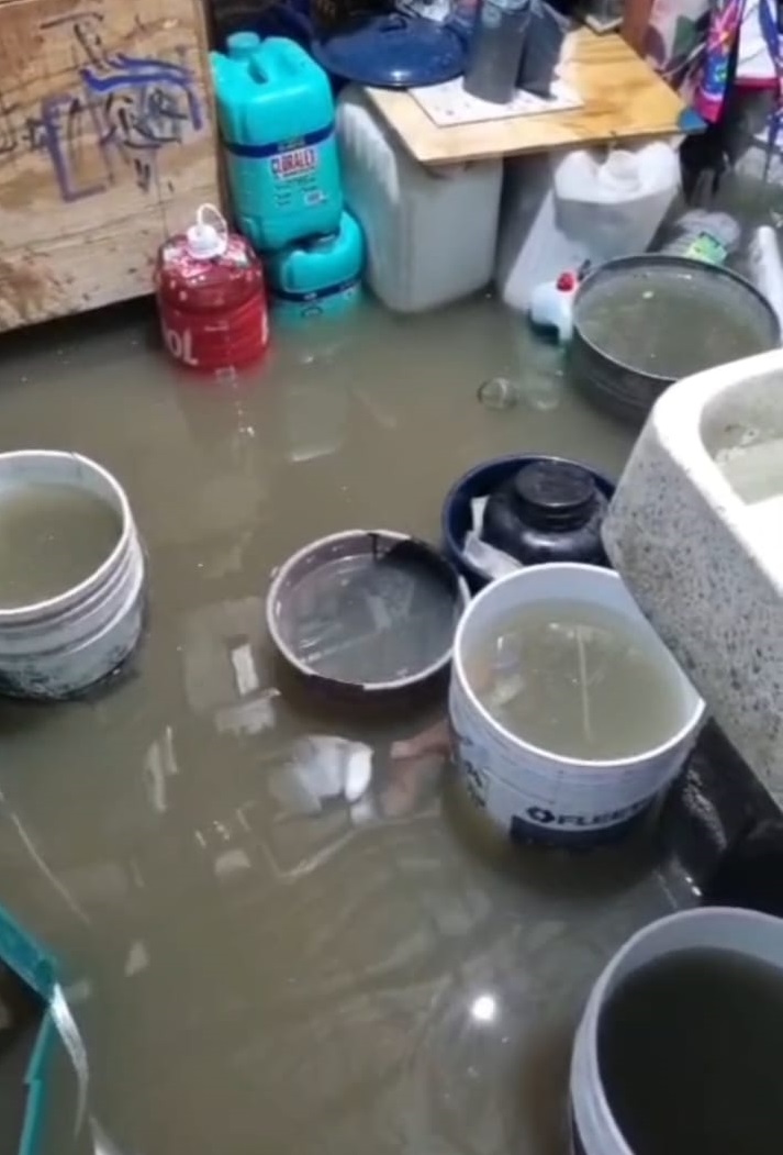 inundacion villas de santiago querétaro